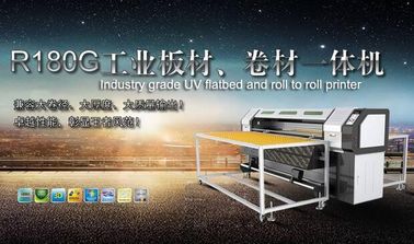 China Hoge snelheid 1440 DPI-Machine van de Rol UVdruk 8 Kleurendruk leverancier